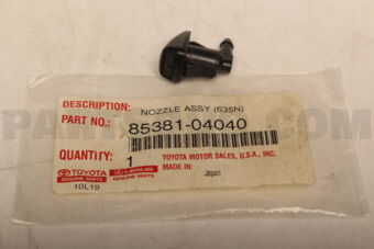 8538104040 Toyota NOZZLE SUB-ASSY, WASHER
