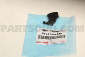 853810K020 Toyota NOZZLE SUB-ASSY, WASHER