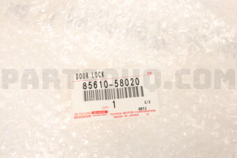 8561058020 Toyota MOTOR ASSY, SLIDE DOOR LOCK RELEASE, RH