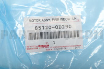 857200D290 MOTOR ASSY, POWER