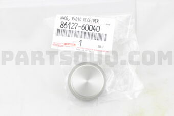 8612760040 KNOB, RADIO RECEIVER SWITCH