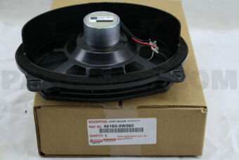 861600W560 SPEAKER ASSY, FRONT NO.1