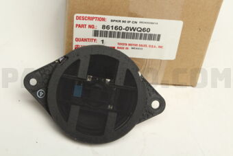 861600WQ60 SPEAKER ASSY, FRONT NO.4