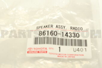 8616014330 SPEAKER ASSY, FRONT NO.2