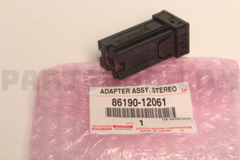 8619012061 ADAPTER ASSY, STEREO JACK
