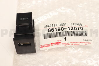 8619012070 ADAPTER ASSY, STEREO