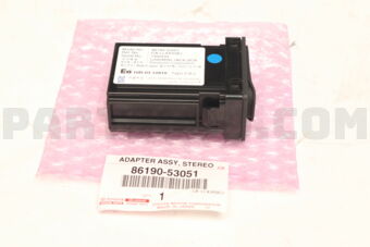 8619053051 ADAPTER ASSY, STEREO JACK, NO.1