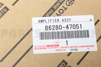 8628047051 AMPLIFIER ASSY