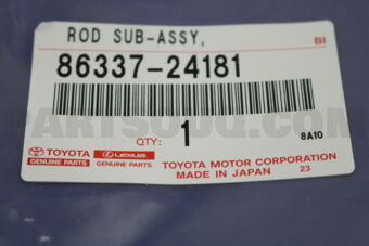 8633724181 ROD & PIPE, SEALED W/CABLE