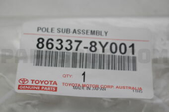863378Y001 ROD & PIPE, SEALED W/CABLE
