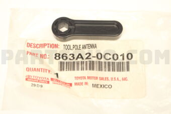 863A20C010 Toyota TOOL, POLE ANTENNA