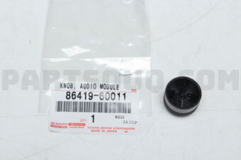 8641960011 KNOB AUDIO MODULE