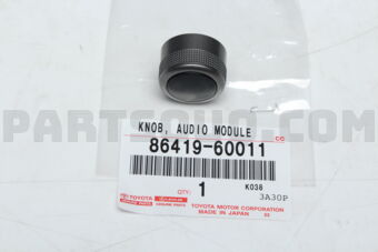 8641960011 KNOB AUDIO MODULE