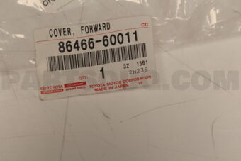 8646660011 COVER  FORWARD