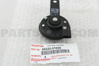 8652001050 Toyota HORN ASSY, LOW PITCHED