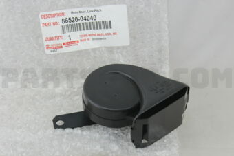 8652004040 HORN ASSY, LOW PITCHED