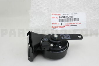 865200C030 HORN ASSY, LOW PITCHED