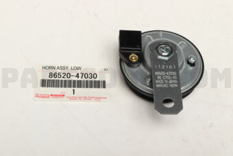 8652047030 HORN ASSY, LOW
