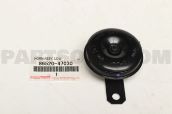 8652047030 HORN ASSY, LOW