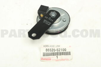 8652052100 HORN ASSY, LOW PITCHED