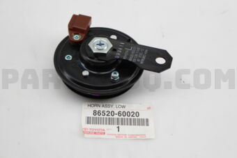 8652060020 HORN ASSY, LOW PITCHED
