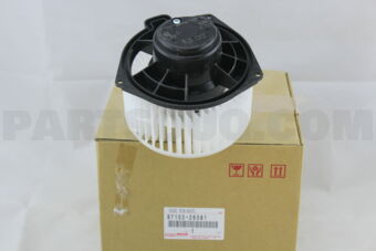 8710326081 FAN SUB-ASSY, BLOWER, REAR