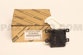871060K241 Toyota SERVO SUB-ASSY, DAMP