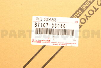 8710733130 Toyota UNIT SUB-ASSY