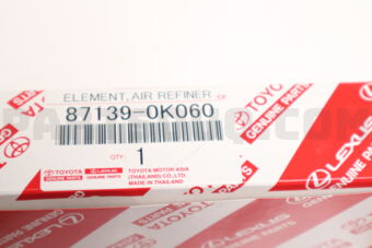 871390K060 Toyota ELEMENT  AIR REFINER