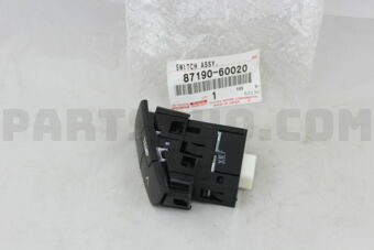 8719060020 SWITCH ASSY, TEMPERATURE CONTROL