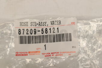 8720958121 HOSE SUB-ASSY, WATER