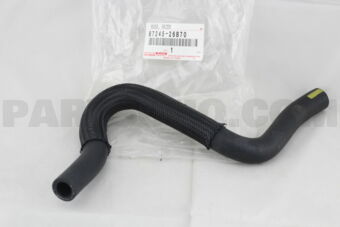 8724526B70 HOSE, HEATER WATER, OUTLET E