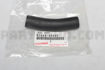 8724560290 HOSE, HEATER WATER, INLET E