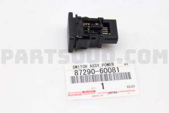 8729060081 Toyota SWITCH ASSY  HEATER