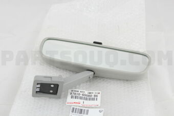 8781060080B6 MIRROR ASSY, INNER REAR VIEW