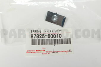 8782560010 SPRING, INNER REAR VIEW MIRROR SET