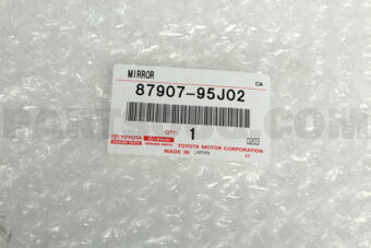 8790795J02 MIRROR SUB-ASSY, OUTER UNDER REAR 