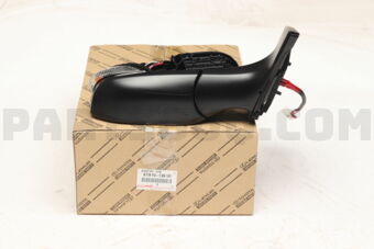 8791012K10 MIRROR ASSY, OUTER REAR VIEW, RH