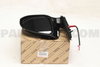 8791012K10 MIRROR ASSY, OUTER REAR VIEW, RH