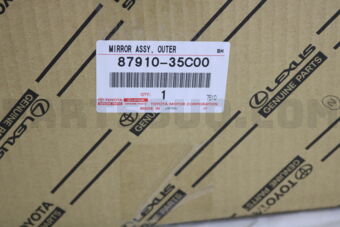 8791035C00 Toyota MIRROR ASSY, OUTER REAR VIEW, RH