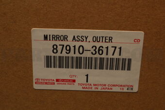 8791036171 MIRROR ASSY, OUTER