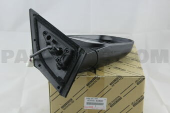 8791042890 MIRROR ASSY, OUTER REAR VIEW, RH