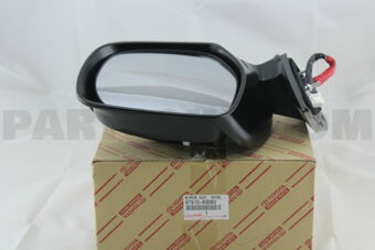 8791060D80 MIRROR ASSY, OUTER REAR VIEW, RH
