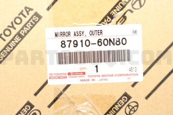 8791060N80 MIRROR ASSY, OUTER