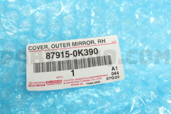 879150K390 COVER, OUTER MIRROR