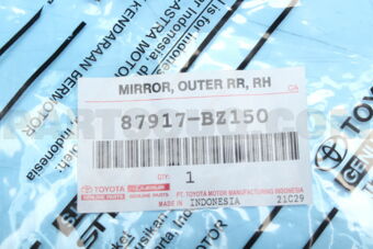 87917BZ150 MIRROR, OUTER REAR VIEW, RH