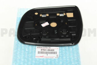 879310KA00 OUTER MIRROR, RH