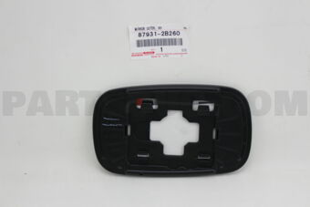 879312B260 MIRROR SUB-ASSY, OUTER REAR VIEW, 
