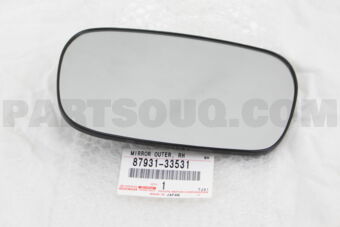 8793133531 OUTER MIRROR, RH