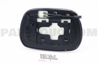 8793142610 MIRROR SUB-ASSY, OUTER REAR VIEW, 